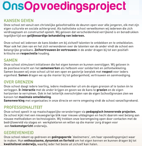 Ons opvoedingsproject