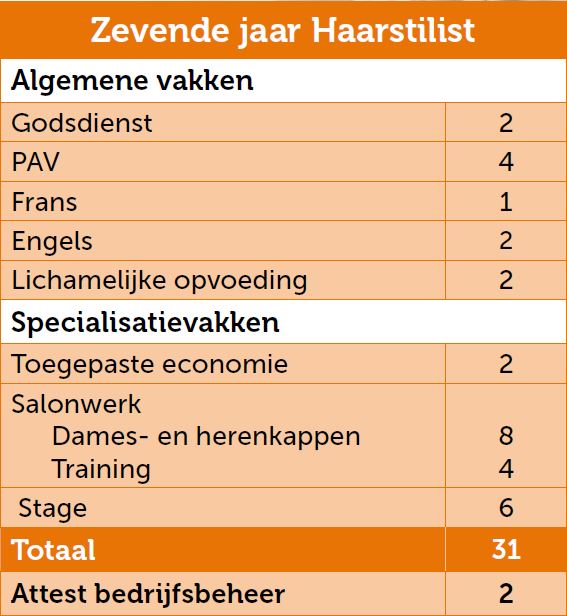 7e Haarstilist